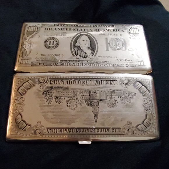 Rare 1920's Antique Cigarette Case/Money Holder - Picture 4 of 4